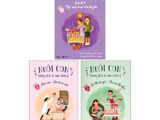 Combo Sách Nuôi Con Không Phải Là Cuộc Chiến Bộ 3 Tập PDF