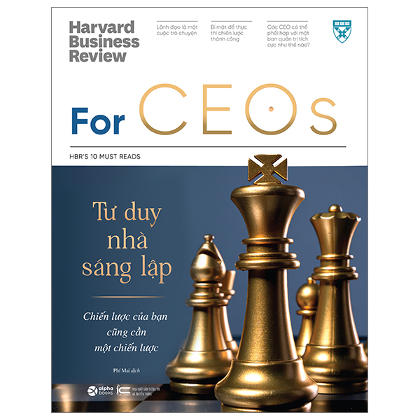 HBR - For CEOS - Tư Duy Nhà Sáng Lập PDF