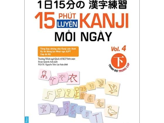 15 Phút Luyện Kanji Mỗi Ngày - Vol 4 PDF