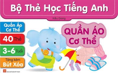 Bộ Thẻ Học Tiếng Anh - Quần Áo Cơ Thể PDF