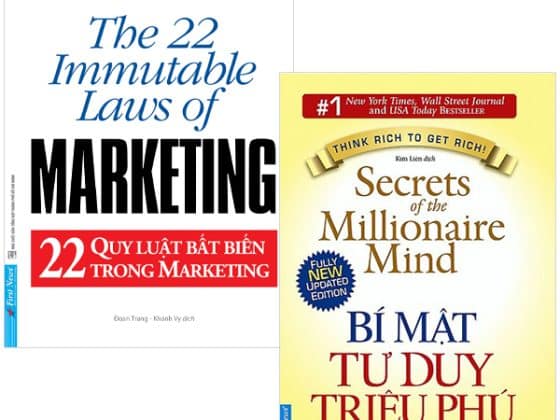 Combo Sách 22 Quy Luật Bất Biến Trong Marketing Bí Mật Tư Duy Triệu Phú PDF