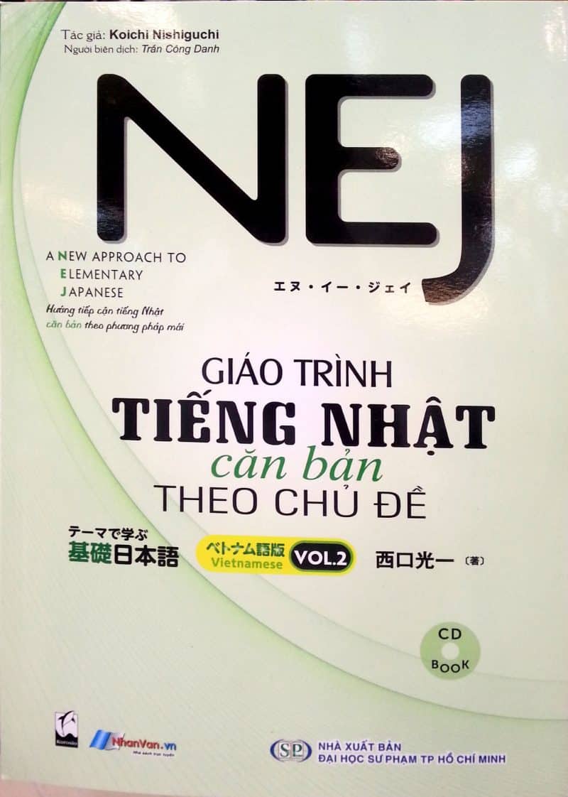 GT Tiếng Nhật căn bản theo chủ đề Vol.2 CD Book PDF