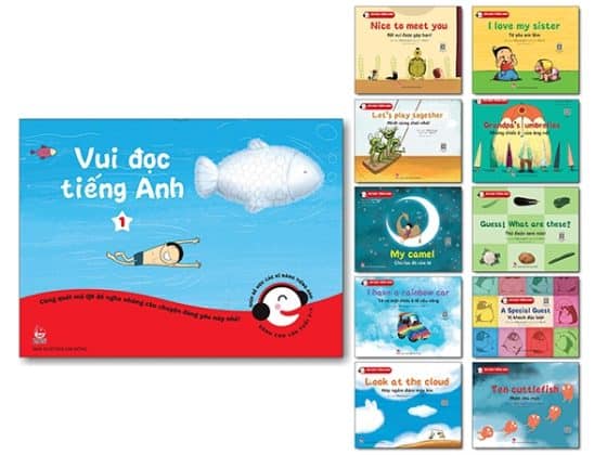 Vui Đọc Tiếng Anh - Giúp Bé Học Các Kĩ Năng Tiếng Anh - Dành Cho Lứa Tuổi 5 - 7 10 Cuốn PDF