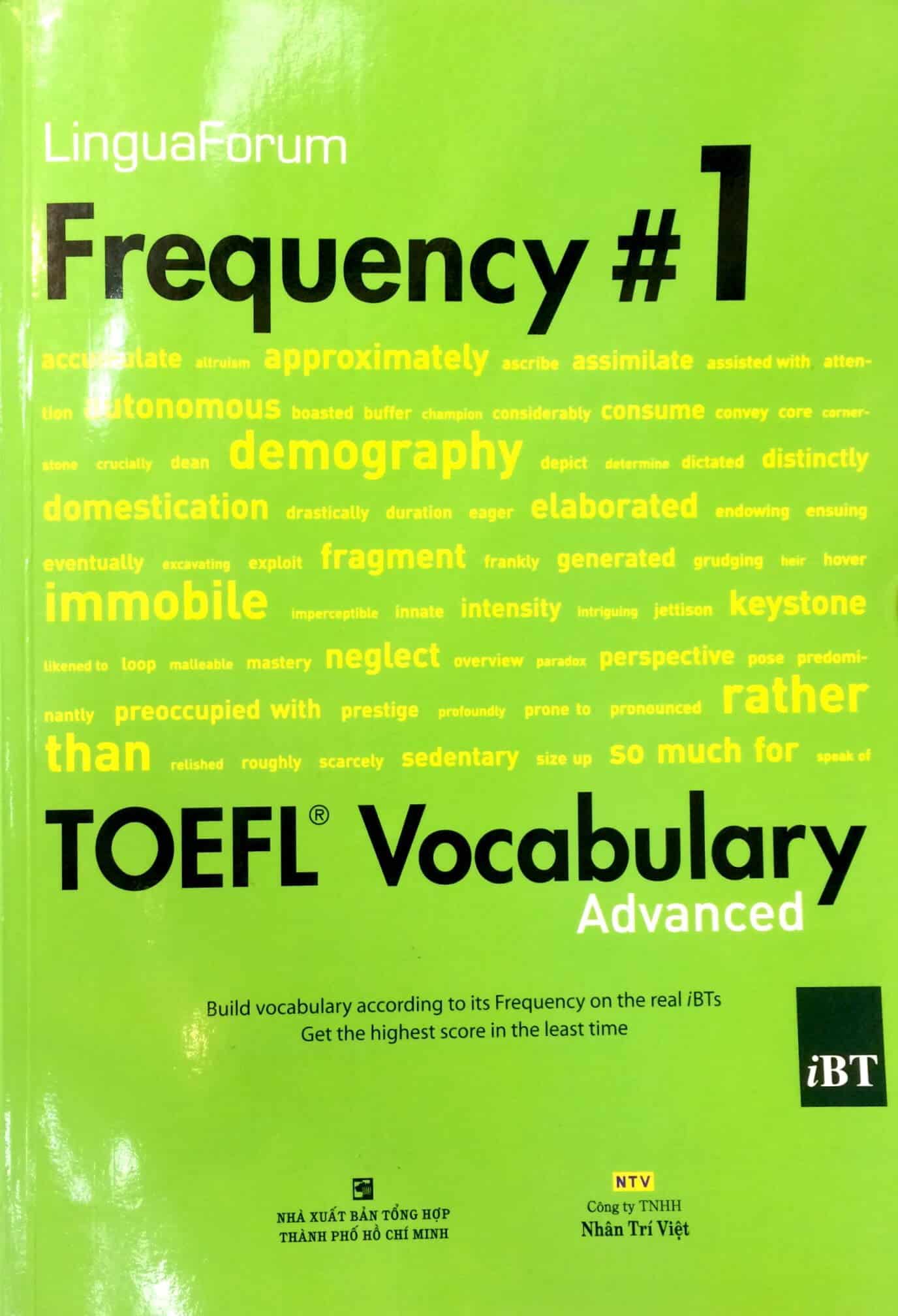 LinguaForum Frequency # 1 Toefl Vocabualary Kèm 1CD PDF LinguaForum Frequency # 1 Toefl Vocabualary Kèm 1CD PDF