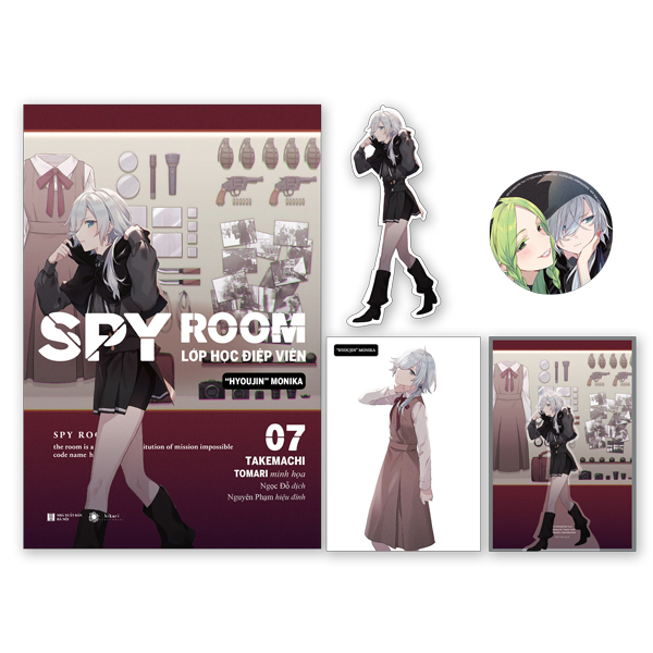 SPY ROOM - Lớp Học Điệp Viên - Tập 7: Hyoujin Monika - Bản Siêu Đặc Biệt Thẻ Nhân Vật Huy Hiệu Standee PDF
