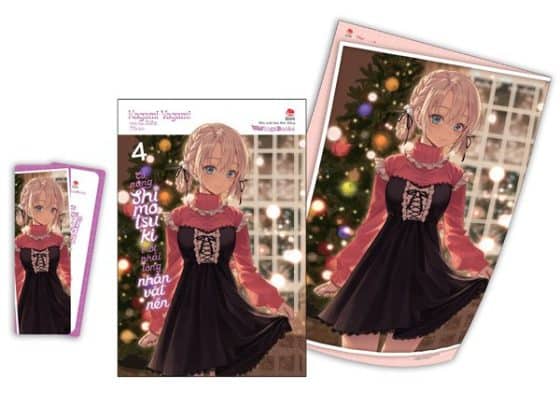 Cô Nàng Shimotsuki Trót Phải Lòng Nhân Vật Nền - Tập 4 Poster PDF