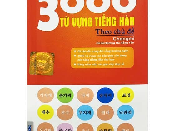 3000 Từ Vựng Tiếng Hàn Theo Chủ Đề PDF