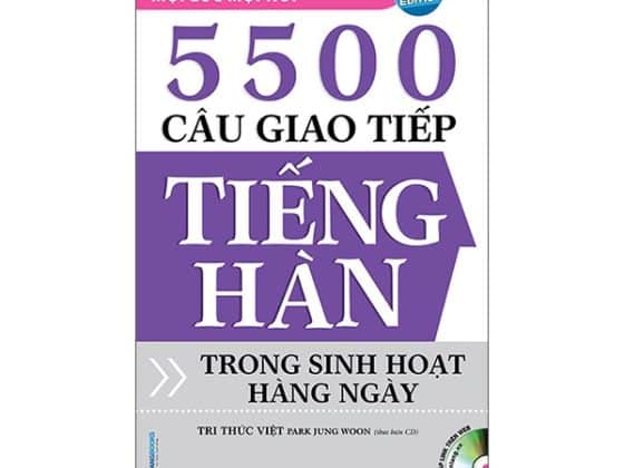 5500 Câu Giao Tiếp Tiếng Hàn Trong Sinh Hoạt Hằng Ngày PDF