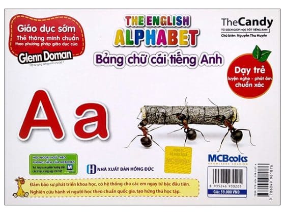 Bảng Chữ Cái Tiếng Anh - Giáo Dục Sớm Thẻ Thông Minh Chuẩn Theo Phương Pháp Giáo Dục Của Glenn Doman PDF