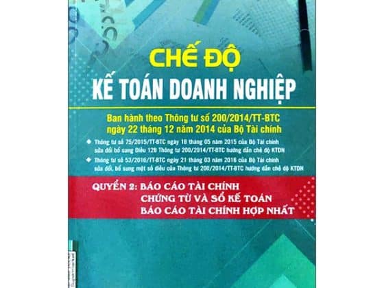 Bộ Chế Độ Kế Toán Doanh Nghiệp - Quyển 2: Báo Cáo Tài Chính Chứng Từ Và Sổ Sách Kế Toán, Báo Cáo Tài Chính Hợp Nhất PDF
