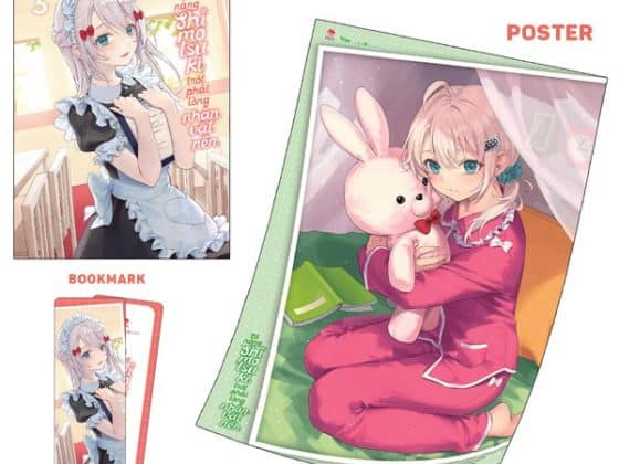 Bộ Cô Nàng Shimotsuki Trót Phải Lòng Nhân Vật Nền - Tập 3 Poster PDF