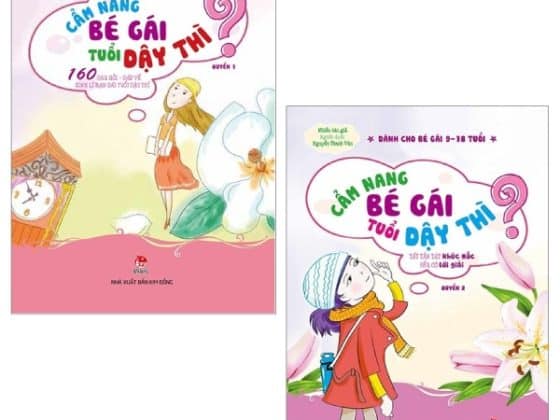 Bộ Combo Cẩm Nang Bé Gái Tuổi Dậy Thì - Quyển 1 Và 2 Bộ 2 Quyển PDF