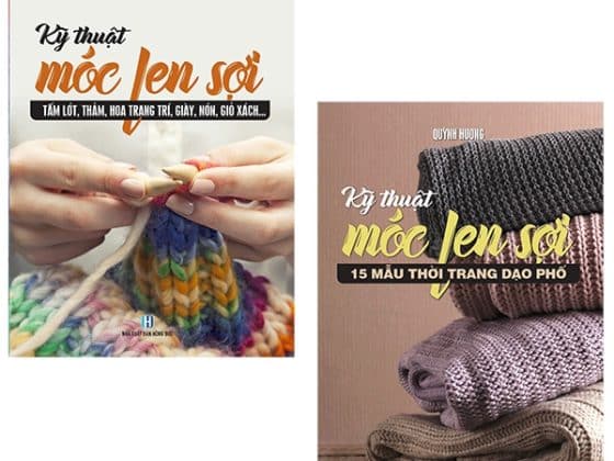 Bộ Sách Móc Len Sợi 15 Mẫu Thời Trang Móc Len Sợi Tấm Lót, Thảm PDF
