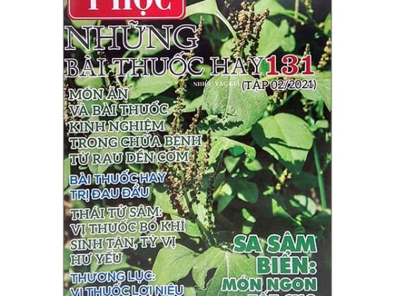 Bộ Sổ Tay Y Học - Những Bài Thuốc Hay 131 - Tập 2 PDF