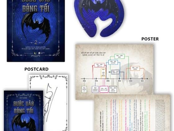 Bước Vào Bóng Tối - Tập 2 - Những Vụ Án Rung Chuyển Dư Luận Qua Góc Nhìn Của Bat Saber - Bìa Cứng Postcard Poster PDF