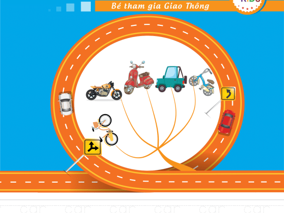 Easy English Writing For Kid – Bé Tham Gia Giao Thông PDF
