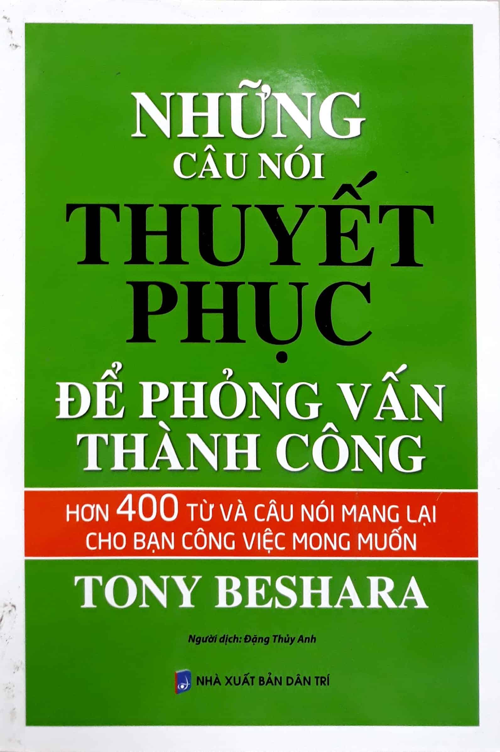 Những Câu Nói Thuyết Phục Để Phỏng Vấn Thành Công PDF Những Câu Nói Thuyết Phục Để Phỏng Vấn Thành Công PDF
