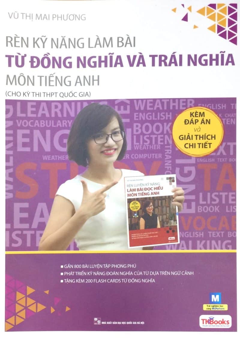 Rèn Kỹ Năng Làm Bài Từ Đồng Nghĩa Và Trái Nghĩa Môn Tiếng Anh Dành Cho Ôn Thi THPT Quốc Gia PDF