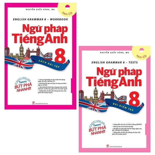 Combo English Grammar - Ngữ Pháp Tiếng Anh 8 PDF Combo English Grammar - Ngữ Pháp Tiếng Anh 8 PDF