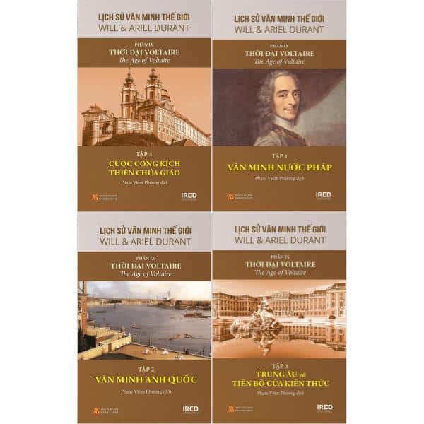 Bộ Sách Lịch Sử Văn Minh Thế Giới - Phần IX - Thời Đại Voltaire PDF Bộ Sách Lịch Sử Văn Minh Thế Giới - Phần IX - Thời Đại Voltaire PDF