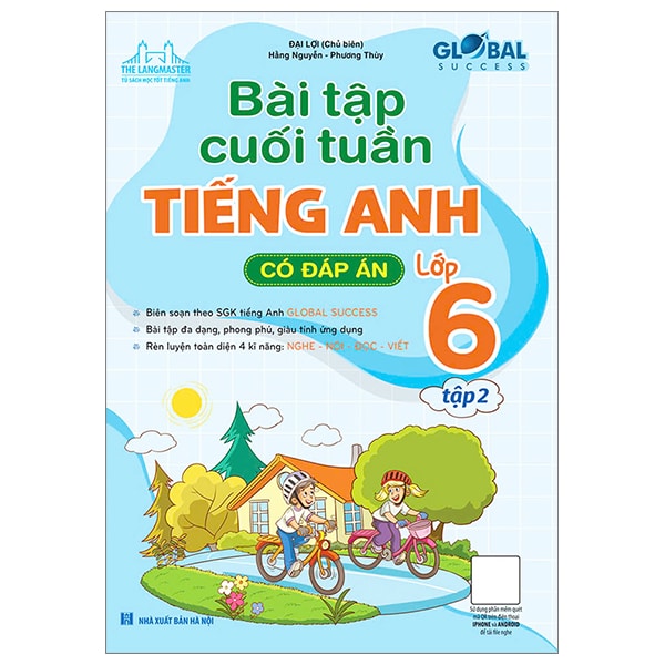Global Success - Bài Tập Cuối Tuần Tiếng Anh Lớp 6 - Tập 2 Có Đáp Án PDF Global Success - Bài Tập Cuối Tuần Tiếng Anh Lớp 6 - Tập 2 Có Đáp Án PDF