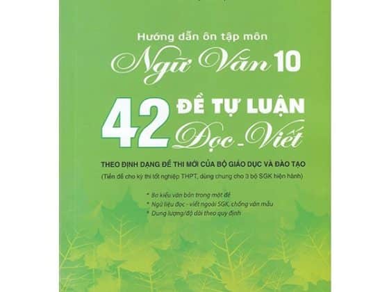 Hướng Dẫn Ôn Tập Ngữ Văn 10 - 42 Đề Tự Luận Đọc Viết PDF