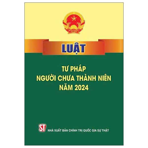 Luật Tư Pháp Người Chưa Thành Niên Năm 2024 PDF Luật Tư Pháp Người Chưa Thành Niên Năm 2024 PDF