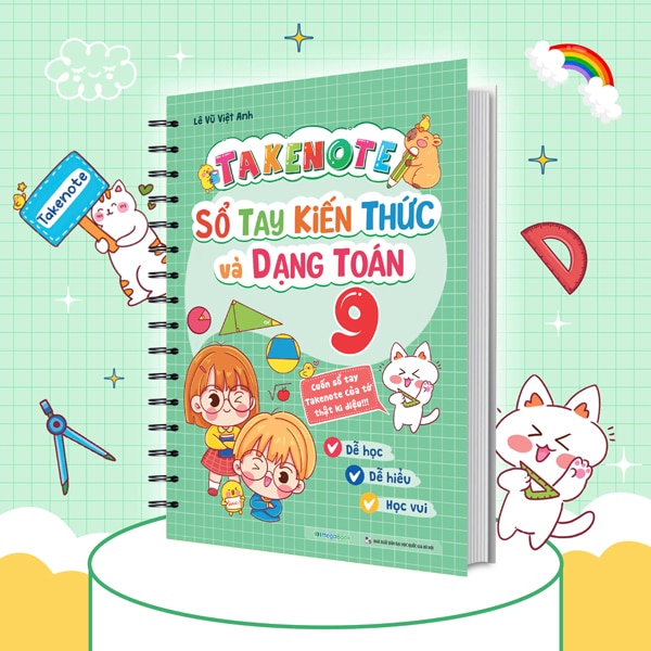 Takenote Sổ Tay Kiến Thức Và Dạng Toán 9 PDF Takenote Sổ Tay Kiến Thức Và Dạng Toán 9 PDF
